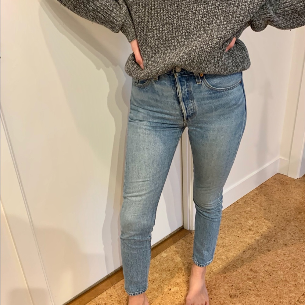 Levi’s 501 high-rise skinny jean